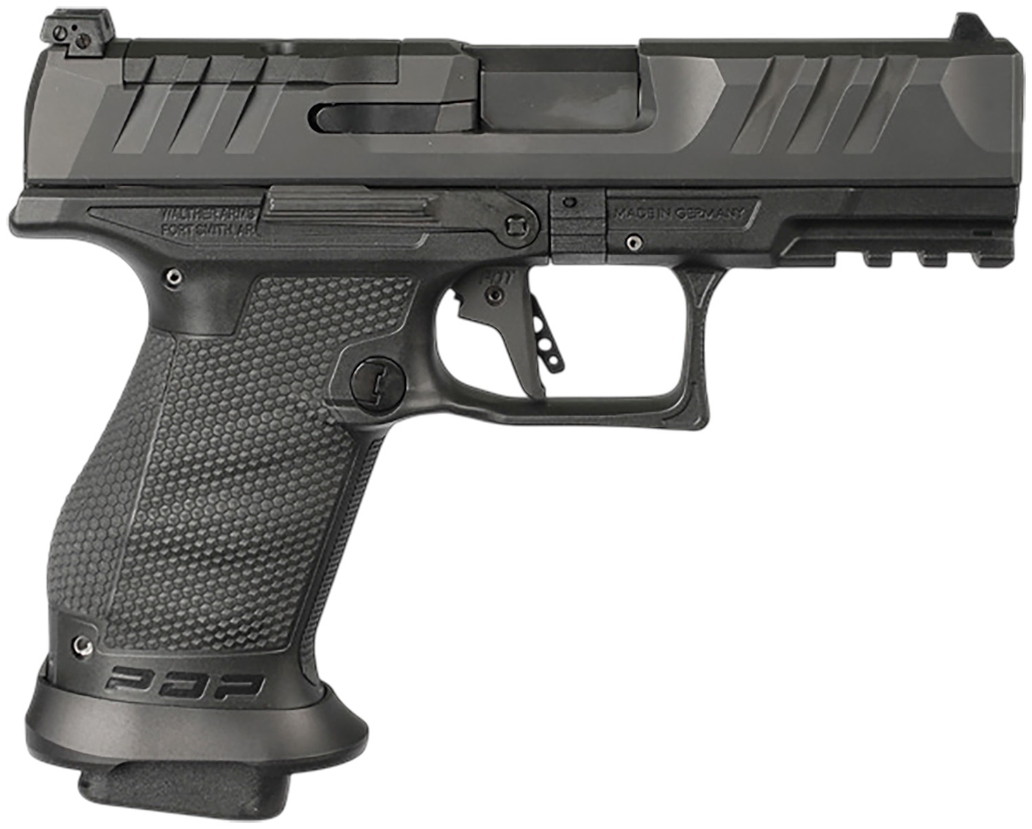 Walther Arms PDP Pro E Compact Frame 9mm Luger 10+1 4" Optic Ready/Serrated Slide