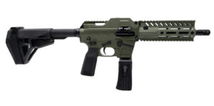 Freedom Ordance FM9D8-ODG FM9D  9mm Luger 33+1 8" Black Anodized Barrel, OD Green Anodized Receiver