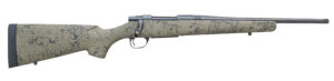 Howa HHSSL308ODG16 1500 Superlite Gen2 Full Size 308 Win 3+1 16.25" Black Threaded Barrel, Matte Blue Steel Drilled & Tapped Receiver, OD Green w/Black Webbing HS Precision Synthetic Stock, Right Hand