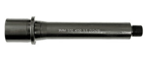 Lead & Steel Llc LS9MM5.5-28 AR9 9mm Straight Profile Black Nitride Chrome Moly Vanadium