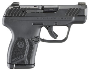Ruger 13765 LCP Max Compact Frame 380 ACP 10+1 2.80" Black Oxide Alloy Steel Barrel, Black Nitride Alloy Steel Serrated Slide, Black Polymer Frame, Textured Grip, No Manual Safety