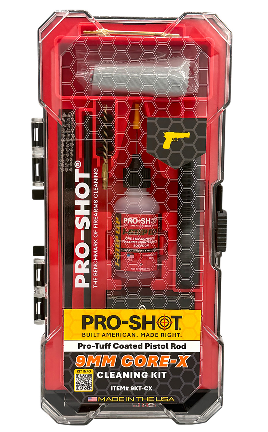 PROSHOT 9KT-CX CORE Cleaning Kit 9mm