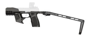 Tyrant CNC TDP365TWSBLK Black Aluminum/Polymer Folding Fits Sig P365
