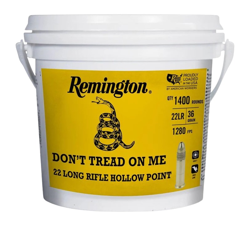 Remington .22 LR 36GR HVHP DTOM 1400-Round