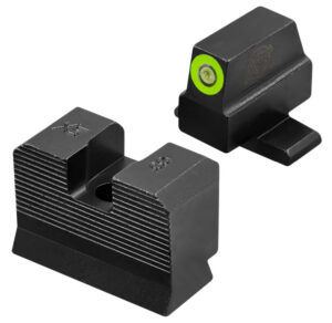 XS Sights SIM004P4G Minimalist Night Sight Set Green Tritium Front/Black Oxide Frame Fits Sig