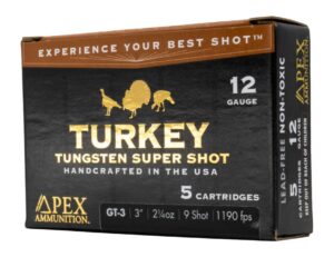 APEX AMMO GT3-9 12G 3 2-1/4 9 5/10