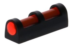 TRUGLO Sight LONG BEAD 2.6MM - THREAD FIBER OPTIC Red