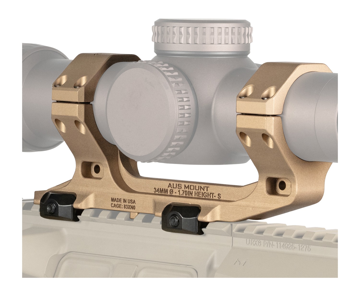 REPTILIA AUS 34MM MOUNT 1.70" FDE