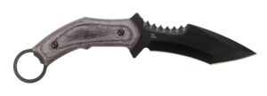 SOG Knives Phantom Edge Fixed Knife 4-3/4 Tanto Blade Black