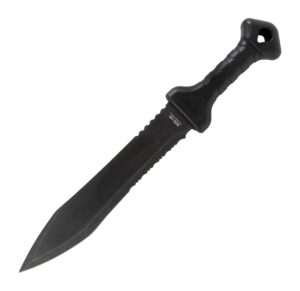 SOG Phantom Strike II Machete Fixed Knife 12-3/5" Spear Point Blade Black