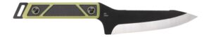 SOG Knives Terragrip Camp Knife 6-7/10" Drop Point Blade Black Green
