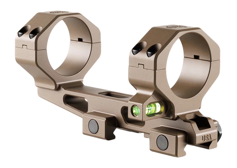 RPM Bravo 35mm Cantilever Mount (1.50'') With Co-Linear Bubble Level FDE