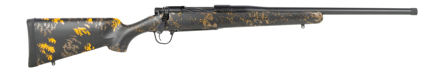 Christensen Arms 8010135700 Mesa FFT Buckmasters Full Size 7mm Rem Mag 22" Black Cerakote Match Grade Threaded Barrel, Black Cerakote Stainless Steel Drilled & Tapped Receiver, Black w/Orange Sporter