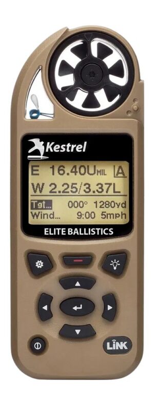 Kestrel 5700 Elite Weather Meter with Applied Ballistics with LiNK - FDE