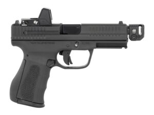 FMK 9C1 G3 Handgun 9mm Luger 14(1) &17(1)rd Magazines 4.5" Threaded Barrel Red Dot Black Frame