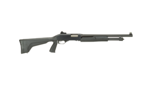 Stevens 22439 320 Security 20 Gauge 3" 5+1 18.50" Matte Blued Carbon Steel Barrel, Matte Black Fixed Pistol Grip Stock Ambidextrous, Ghost Ring Sight