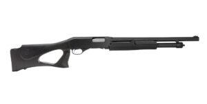 Stevens 23246 320 Security 12 Gauge 3" 5+1 18.50" Matte Black Chrome Lined Barrel, Fixed Thumbhole Stock, Bead Sight