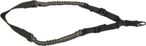 TOC Tactical PARACORD SLING - SINGLE POINT BLACK/GREEN