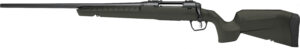 Savage Arms 32072 Axis 2 22-250 Rem 4+1 22" Matte Black Sporter Barrel, Matte Black Drilled & Tapped Steel Receiver, Fixed Green Synthetic Stock, Left Hand