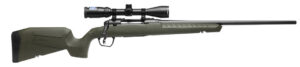 Savage Arms 32152 Axis 2 XP Combo Full Size 6.5 Creedmoor 4+1 22" Black Sporter Barrel, Black Carbon Steel Receiver Drilled & Tapped, OD Green Fixed Synthetic Stock, Weaver 3-9x40mm Scope, Right Hand