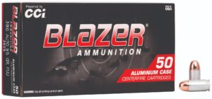 CCI Blazer Aluminum Handgun Ammunition .380 ACP 95 gr FMJ 945 fps 50/ct