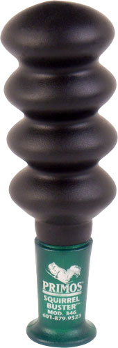 Primos 373 Squirrel Buster Grunter Call Fox/Grey/Young Squirrel Sounds Attracts Squirrels Black Rubber