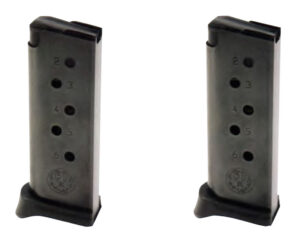 Ruger 90643 LCP Value Pack 6-Round 380 ACP Blued Steel 2 Per Pack