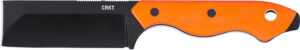 CRKT RAZEL 2.97" PLN ORANGE W/SHEATH