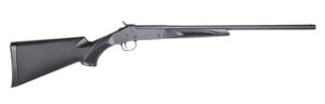 Stevens 19202 301 Compact 410 Gauge Break Open 3" 1-Round 22" Matte Black Single Shot Barrel, Matte Black Carbon Steel Receiver, Fixed Matte Black Synthetic Stock, Ambidextrous