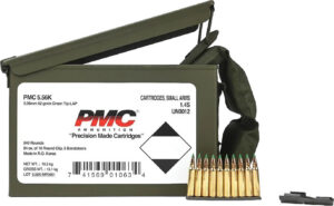 5.56K 62Gr. FMJ GT W bandoleer