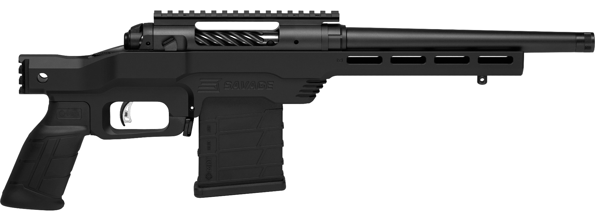 Savage Arms 57797 110 PCS 6.5 Creedmoor 10+1 10.50" Matte Black Carbon Steel /Black Rubber Grips Left Hand