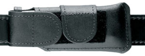 Safariland 123832 Horizontal Mag Pouch Single Leather Hook & Loop Compatible With Glock 17/19/22/23/34/35