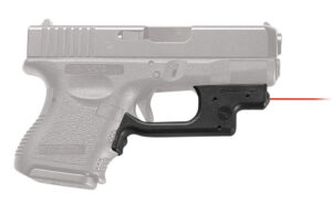 Crimson Trace 0123401 Laserguard Compatible w/Glock Compact & Sumcompact, Red Laser Black Polymer