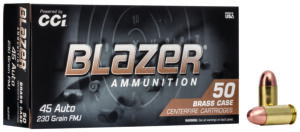 BLAZER BRASS 45ACP 230GR FMJ 50/1000
