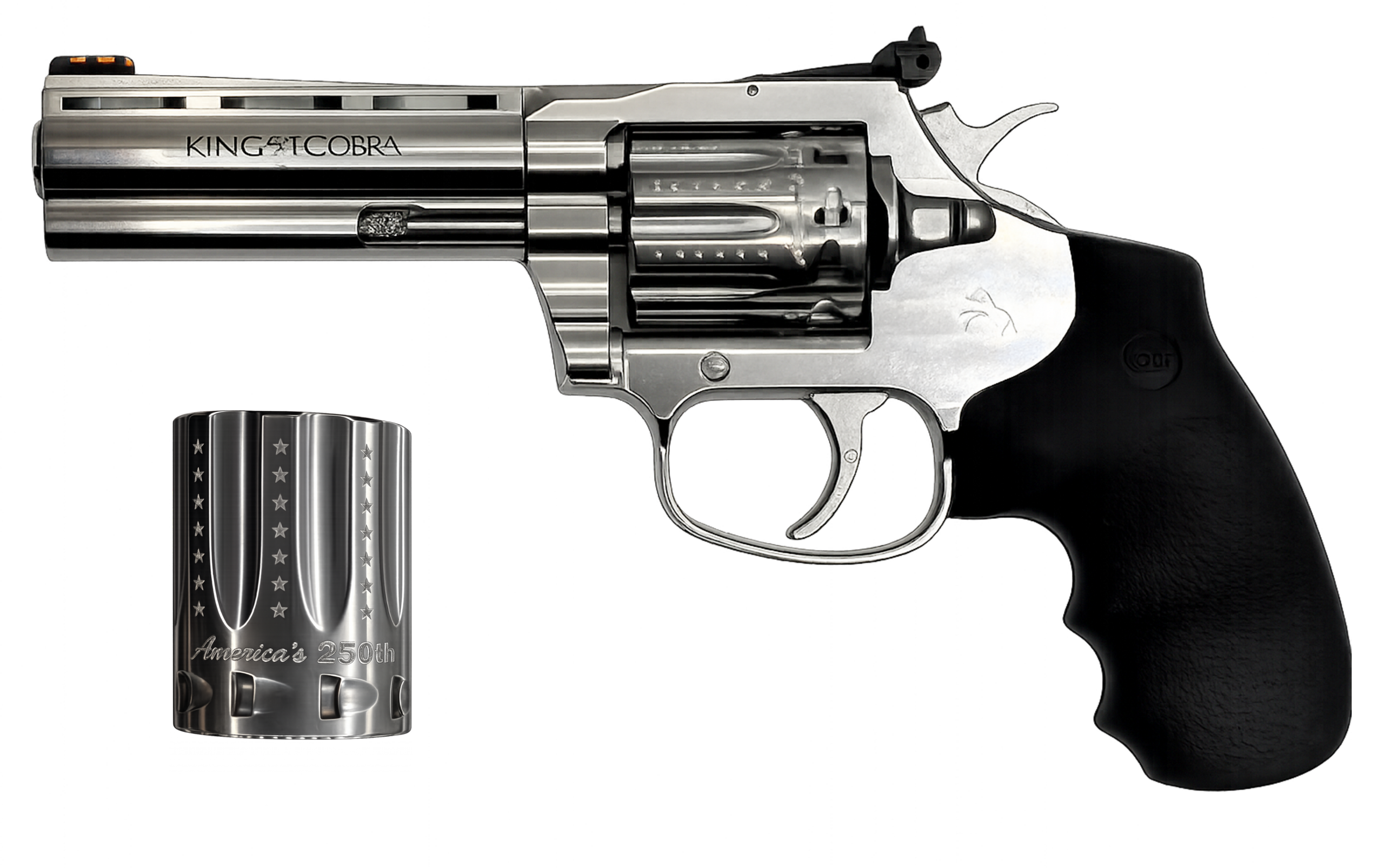 COLT KING COBRA TARGET 250TH CYLINDER 22LR 4.25IN BARREL KCOBRA22-SP4RFO250TH