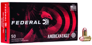 FED AM EAGLE 380ACP 95GR FMJ 50/1000