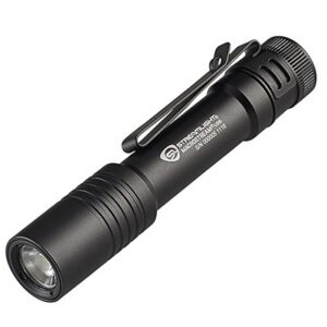 Streamlight 66320 Macrostream USB Everyday Carry Flashlight Black Anodized 50/500 Lumens White LED