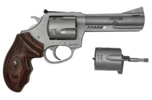 Charter Arms Mag Pug/Pit Bull Handgun .357 Mag/9mm Luger 5-Round Capacity 4.2" Barrel Stainless Walnut