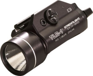 Streamlight 69110 TLR-1 Gun Light Black Anodized 300 Lumens White C4 LED