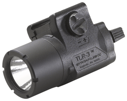 Streamlight 69220 TLR-3 Gun Light Matte Black 170 Lumens White C4 LED