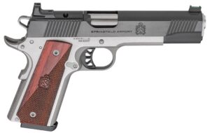 Springfield Armory PX9120LAOS 1911 Ronin 45 ACP 8+1 5" Stainless Steel Barrel Optic Ready Blued Slide Crossed Cannons Checkered Grip