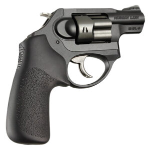 Hogue 78030 Tamer Black Rubber Cushion Grip without Finger Grooves for Ruger LCR, LCRx