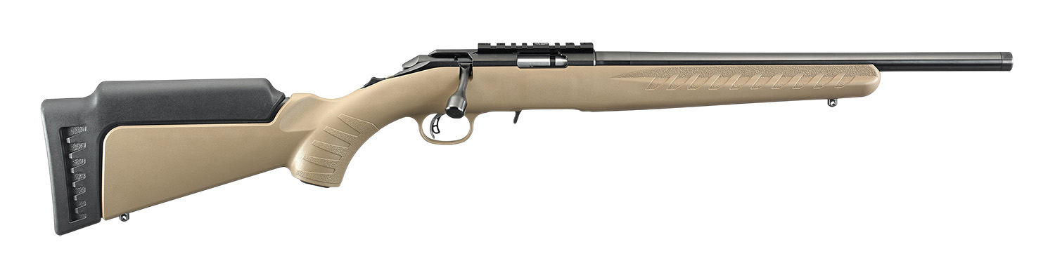 Ruger AM RFL RF .22 WMR 15R FDE TB