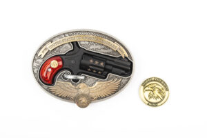 NAA America's 250th Anniversary Belt Buckle Gun .22 LR 5rd Capacity 1-1/8'' Barrel