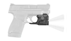 Crimson Trace 0182501 Lightguard Polymer S&W M&P Shield/Shield Plus/M2.0 Shield, 110 Lumens White LED, Trigger Guard Mount