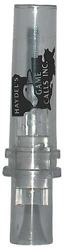 Haydel's Game Calls W81 Wood Duck Squealer Open Call Wood Duck Sounds Attracts Ducks Clear Plastic