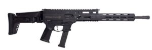 Grand Power 810091156094 Stribog SP9A3G 9mm Luger 16" Black Barrel, Black Receiver, Polymer Stock & Grip