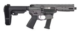 LWRC IC-9 9mm 5.7IN Barrel 33-Round TUNGSTEN GREY Pistol WITH SBA3 BRACE ICP9TG5KSBA3