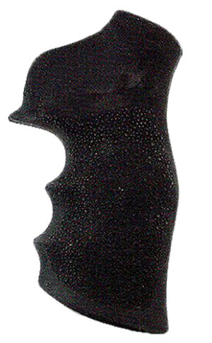 Hogue 80000 Monogrip Finger Grooves Black Rubber Fits Ruger GP100/Super Redhawk