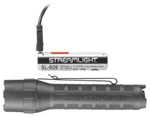 Streamlight 88610 PolyTac X USB Black 35/260/600 Lumens White LED